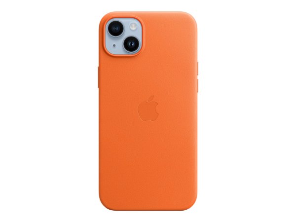 Apple Custodia iPhone 14 Plus in Pelle - Arancione - Cover - Apple - iPhone 14 Plus - 17 cm (6.7") -