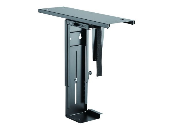 LogiLink EO0004 - Supporto per CPU da tavolo - 10 kg - Nero - Verticale - 360° - 8,8 cm