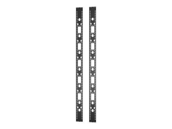 APC ER7RCC48 - Guida per scaffale - Nero - 2 pz