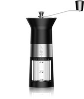 Bialetti Kaffeemühle Premium Schwarz/Silber