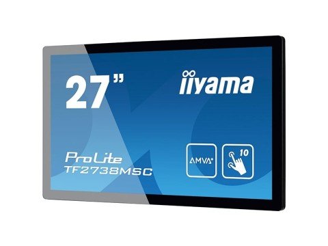 Iiyama ProLite TF2738MSC-B2 - 68,6 cm (27") - 1920 x 1080 Pixel - Full HD - LED - 5 ms - Nero