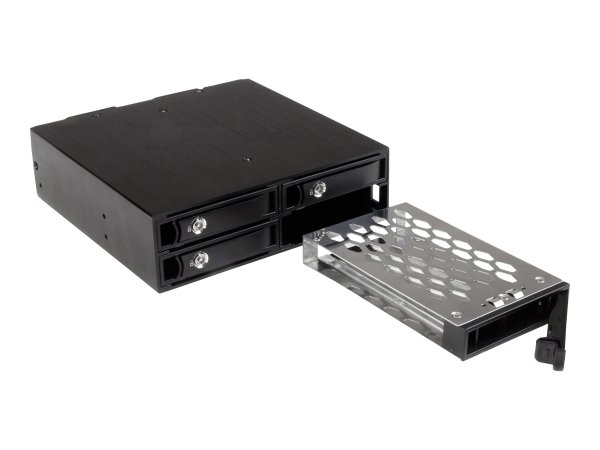 StarTech.com Backplane mobile per rack hot-swap 5,25" a 4 alloggiamenti HDD SATA/SAS da 2,5" - 6 Gbp