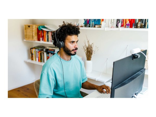 Logitech Headset Zone Wired 2 Graphit - Cuffia - 20 KHz