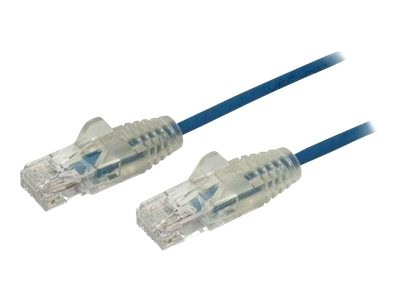 StarTech.com Cat6 Cable - Blue Slim Patch Cord - Snagless - LSZH CAT 6 - Cavo - Rete