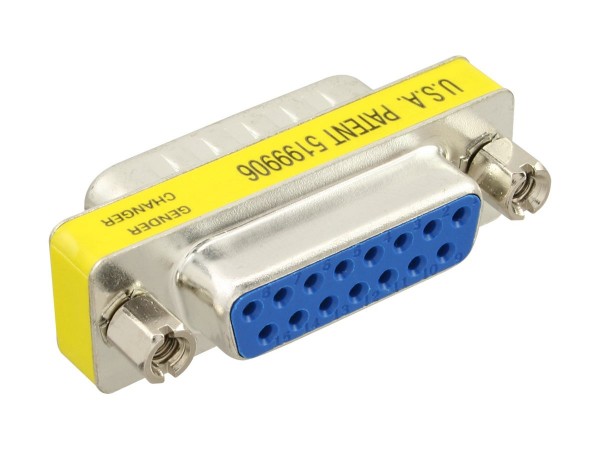 InLine Adattatore Sub-D 15pin ( Game ) maschio / femmina - Mini-Gender-Changer