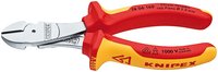 KNIPEX 74 06 160 - Pinze diagonali - Acciaio al cromo vanadio - Plastica - Arancione - Rosso - 160 m