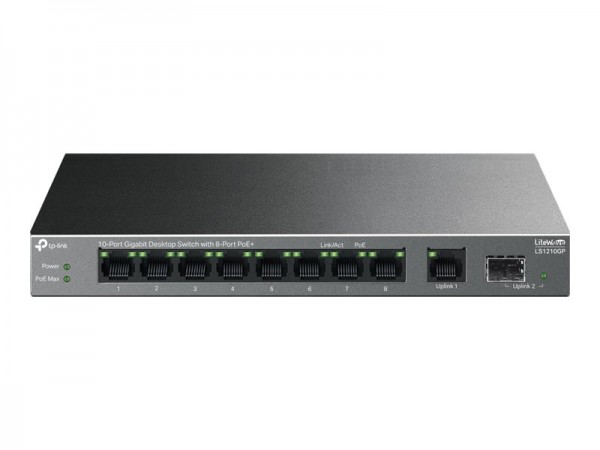 TP-LINK LS1210GP Desktop Switch - Interruttore - 1 Gbps