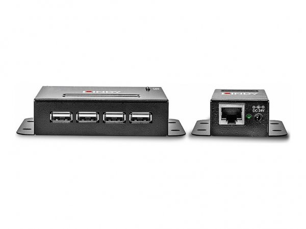 Lindy 42681 - Ricevitore e trasmettitore di rete - 50 m - 480 Mbit/s - Cat5 - Cat5e - Cat6 - NS1021