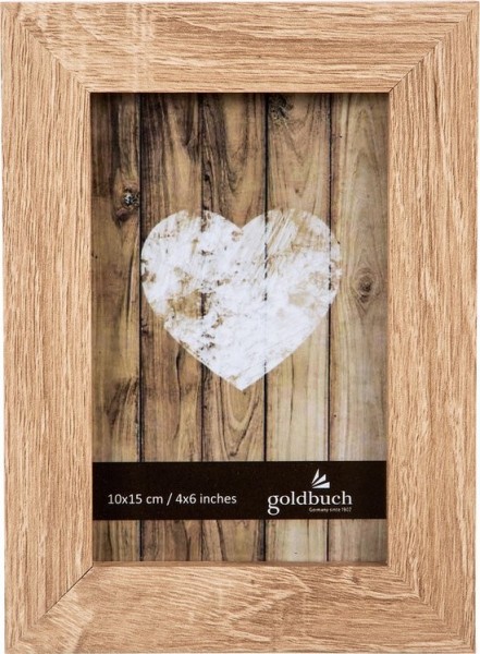 Goldbuch 3x1 Dream natur 10x15 Holz MDF Portraitrahmen 920562