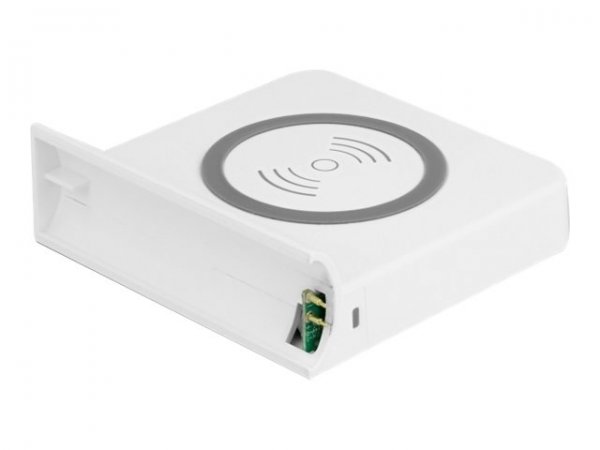 Delock Caricabatterie wireless per 41450 - Interno - USB - Carica wireless - Bianco