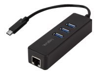 LogiLink UA0283 - Cablato - USB - Ethernet - 1000 Mbit/s - Nero