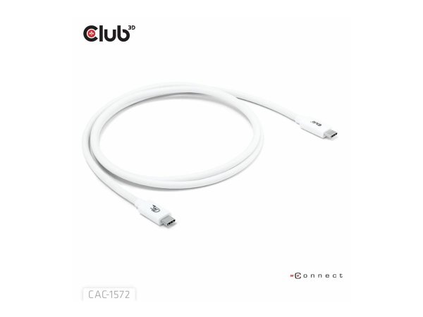 Club 3D Kabel Usb 4.0 C St>* - Cavo - Digitale/dati