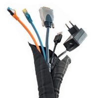 Hagor KS Self Wrap - Nero - Poliestere - 5 m - 1,9 cm