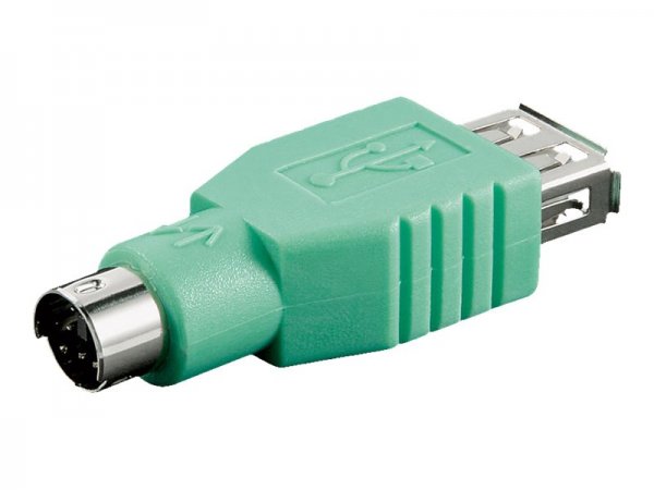 Goobay 68919 - Konverter PS/2 Stecker auf USB A Buchse - Adattatore - Digitale/dati
