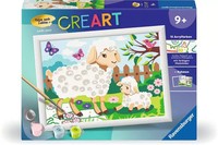 Ravensburger 23764 Farben enthalten Junge/Maedchen Malen nach Zahlen Set