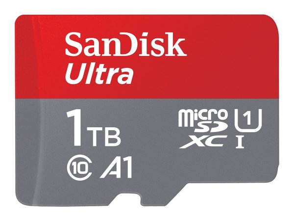 SanDisk Ultra microSDXC Speicherkarte+ SD Adapter - Extended Capacity SD (MicroSDHC) - 1000 GB