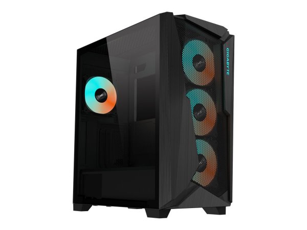 Gigabyte C301 G V2 schwarz Tempered Glass - Midi/minitower - ATX