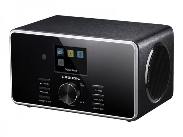 Grundig DTR 4500 BT DAB BLACK - 7 W - FM - LCD - 3,5 mm - 150 mm - 122 mm
