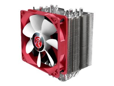 RAIJINTEK Themis Evo - Refrigeratore - 12 cm - 1000 Giri/min - 1500 Giri/min - Metallico - Rosso - B