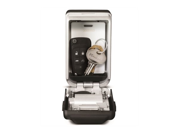 MasterLock 5425EURD - Cassaforte a muro - Grigio - Elettronico - Chiave - Parete - Chiave - Piccola