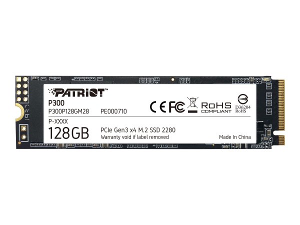 PATRIOT Memory P300P128GM28 - 128 GB - M.2 - 1600 MB/s