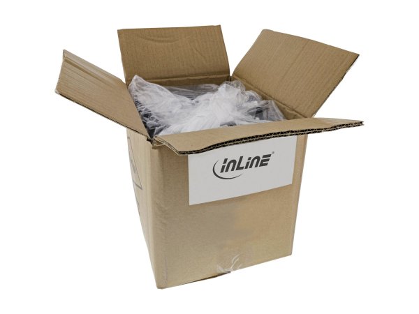 InLine Stromkabel - IEC 60320 C14 zu Typ F (R)