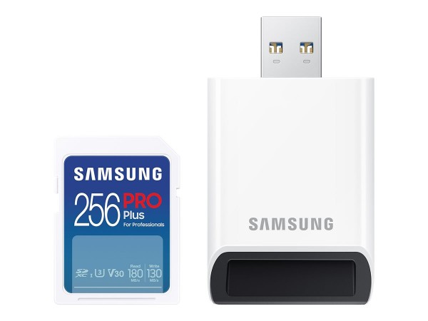 Samsung MB-SD256SB/WW - 256 GB - SDXC - UHS-I - 180 MB/s - 130 MB/s - Class 3 (U3)
