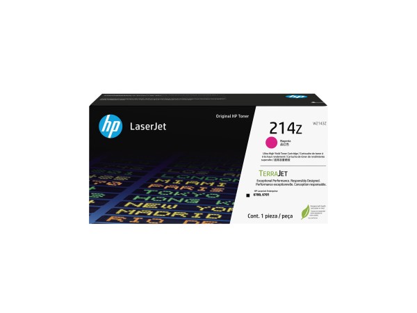 HP Cartuccia toner originale magenta ad altissima capacità LaserJet 214Z - 26000 pagine - Magenta -
