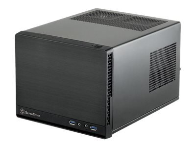 SilverStone SG13B-Q schwarz - Desktop - AT