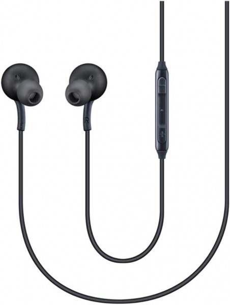 Samsung Auricolari Tuned by AKG, Cablato, Musica e Chiamate, Auricolare, Nero