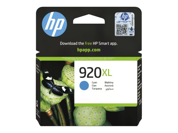 HP DeskJet 920XL - Cartuccia di inchiostro Originale - Ciano - 6 ml