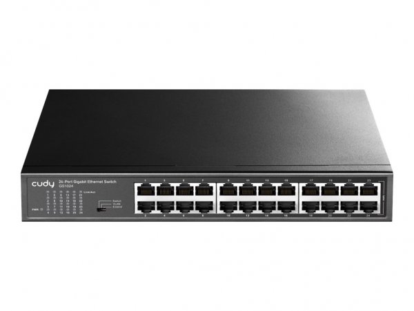 CUDY GS1024 - Gigabit Ethernet (10/100/1000) - Montaggio rack
