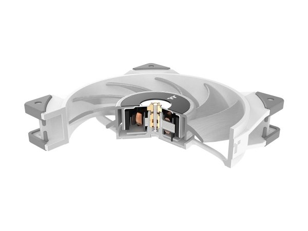 Thermaltake TOUGHFAN 12 - Ventilatore - 12 cm - 500 Giri/min - 2000 Giri/min - 22,3 dB - 58,35 pdc/m