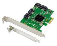 Dawicontrol DC-614E RAID BLISTER - SATA - Seriale ATA II - Serial ATA III - PCI Express - 0 - 1 - 10