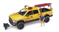 Bruder 02506 - Veicolo da bagnino + Figura - Lifeguard emergency - 4 anno/i - ABS sintetico - Multic