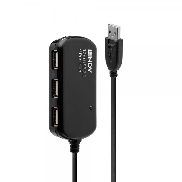 Lindy 42783 - 480 Mbit/s - Nero - 12 m - Win ME - 2000 - XP - Vista Mac OS Linux - 463 g - USB 2.0/1