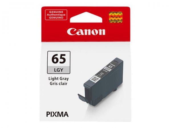 Canon Cartuccia d'inchiostro grigio chiaro CLI-65LGY - Inchiostro colorato - 12,6 ml - 695 pagine -