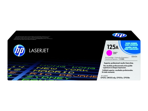 HP 125A - Magenta - Original - LaserJet - Tonerpatrone (CB543A)
