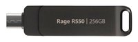 PATRIOT Flashdrive Rage R550/S USB A+C Drehbares Design - 256 GB