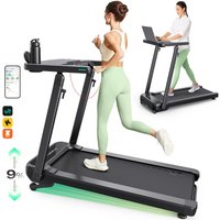 UREVO Treadmill with built-in work and exercise desk Foldi 3S