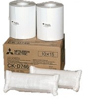 Mitsubishi CK-D 746 10x15 cm 2x 400 Prints