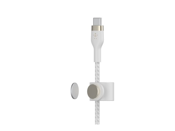Belkin BOOST?CHARGE PRO Flex - 2 m - USB C - USB C - USB 2.0 - Bianco