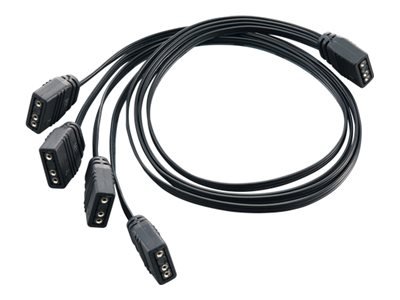 SilverStone ARGB 4-way Splitter Cable 30cm