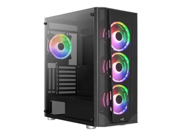 AEROCOOL ADVANCED TECHNOLOGIES Geh Midi Prism-G v3 MicroATX/Atx/MiniITX B/Argb - Midi/minitower - AT