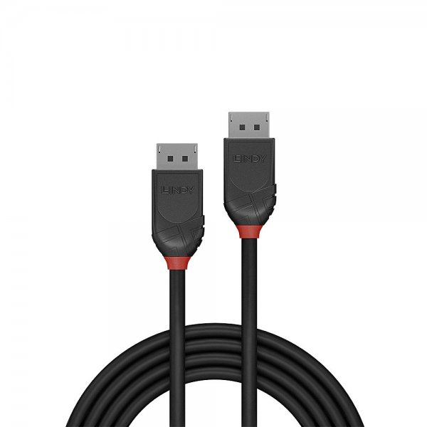 Lindy DisplayPort 2.1 54G Black Line 16K60Hz/8K120Hz - Cavo - Digitale/display/video