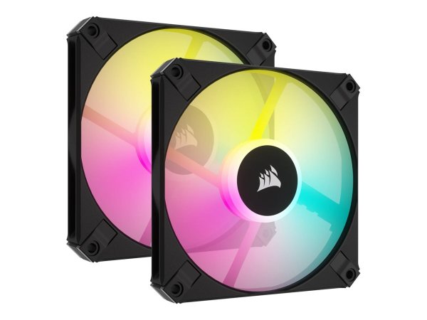 Corsair CO-9050163-WW - Ventilatore - 12 cm - 600 Giri/min - 2000 Giri/min - 27,5 dB - 56,3 pdc/min