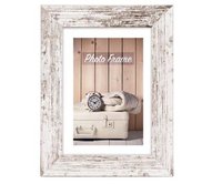 Zep Nelson 6 - Holz - Braun - Weiß - Einzelbilderrahmen - Tisch - Wand