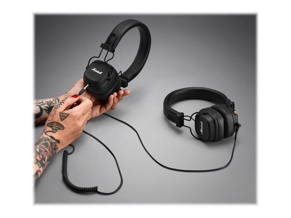 Marshall Kopfhörer Major IV BT schwarz - Cuffie - In modalità wireless