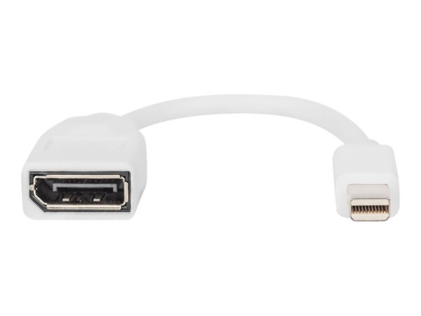 DIGITUS Cavo adattatore DisplayPort - mini DP - DP - 0,15 m - Mini DisplayPort - DisplayPort - Masch
