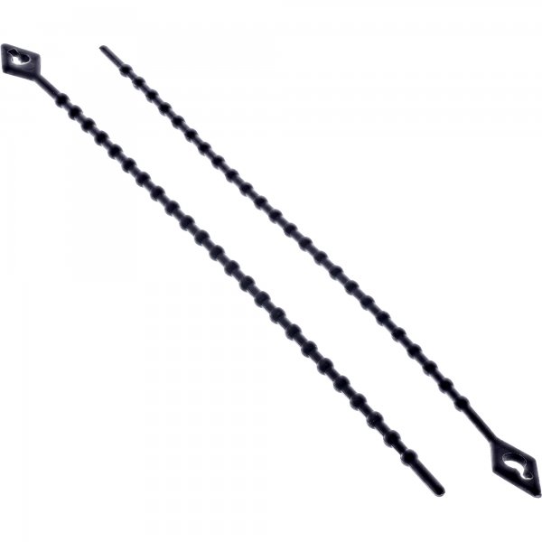 InLine Fascette stringicavo a grani riapribili - 100mm - nero - 100pz
